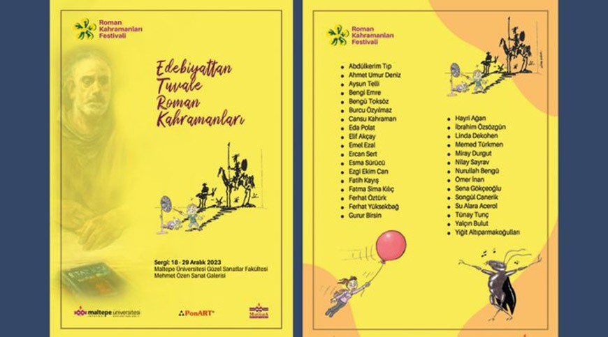 Edebiyattan Tuvale Roman Kahramanları Resim Sergisi